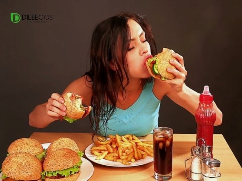 Chế độ ăn uống chưa khoa học