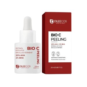 BIO C PEELING - Vitamin C Peel (20%AHA +2%BHA) - Dileecos